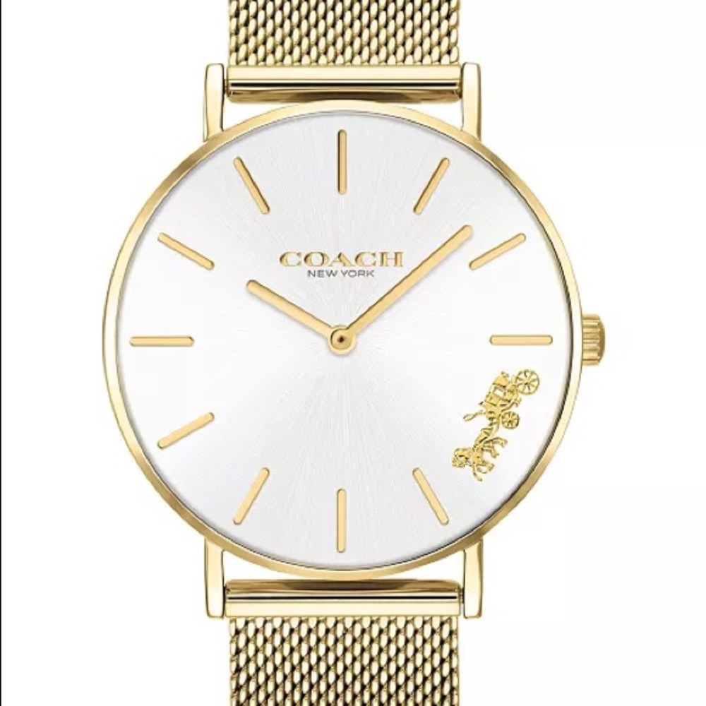 Gold coach watch